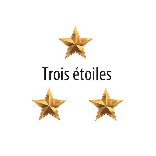 Trois étoiles
